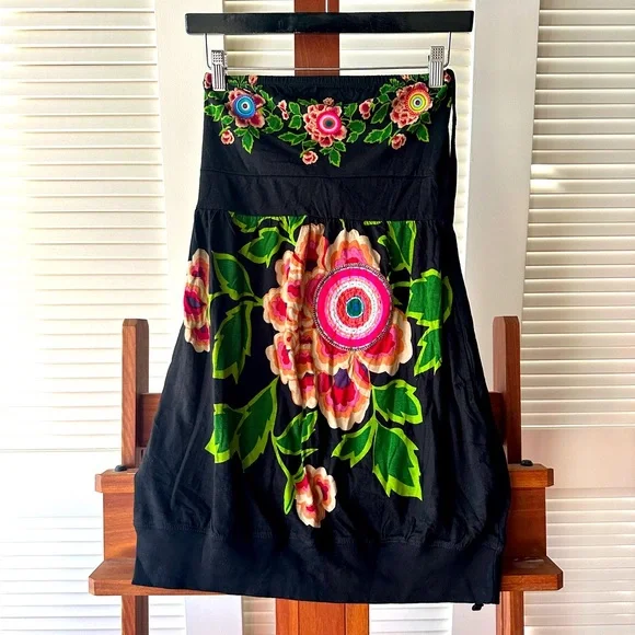 Desigual | Dresses | Desigual Mini Halter Dress M | Poshmark